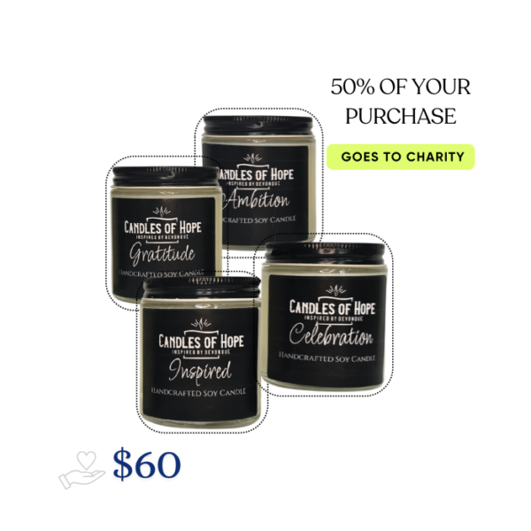 Brooklyn Kappa League 2026, Candle Of Hope 4 Oz. Four Pack